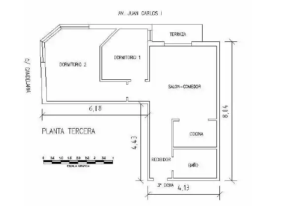 Apartament en venda a Juan Carlos I 118, imagen 3