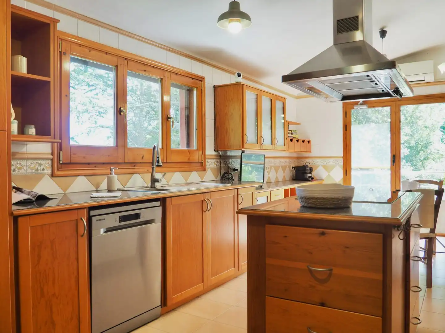 Kitchen of Houses for sale in Sant Celoni  with Air Conditioner, Heating and Private garden