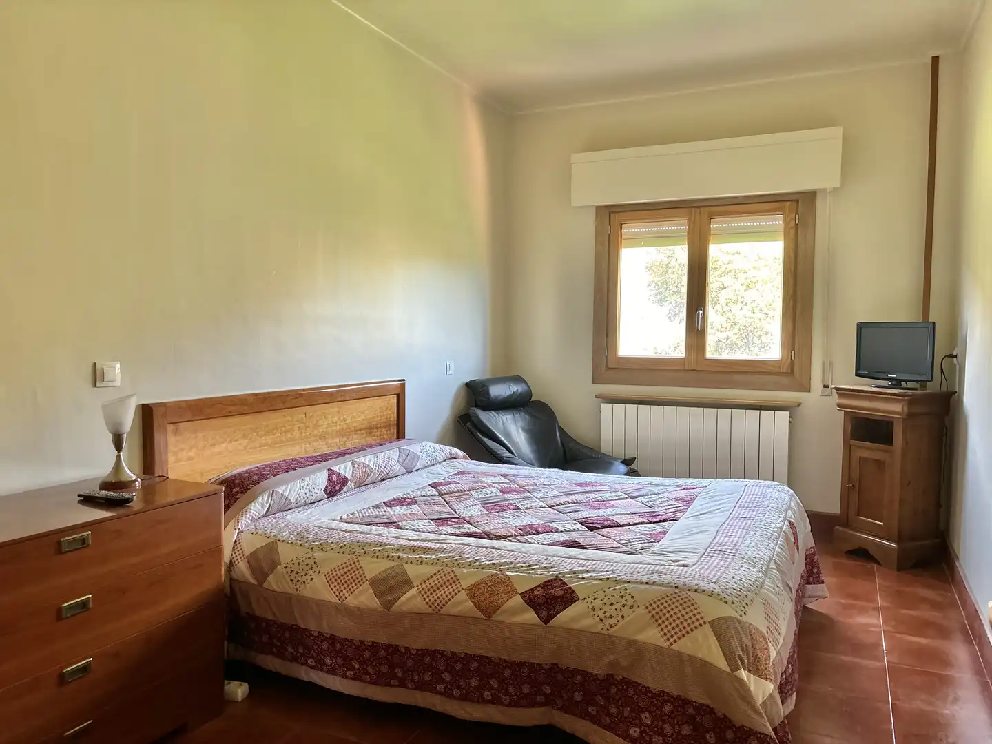 Bedroom of Flat for rent to own in Ortigosa de Cameros  with Heating, Furnished and Balcony