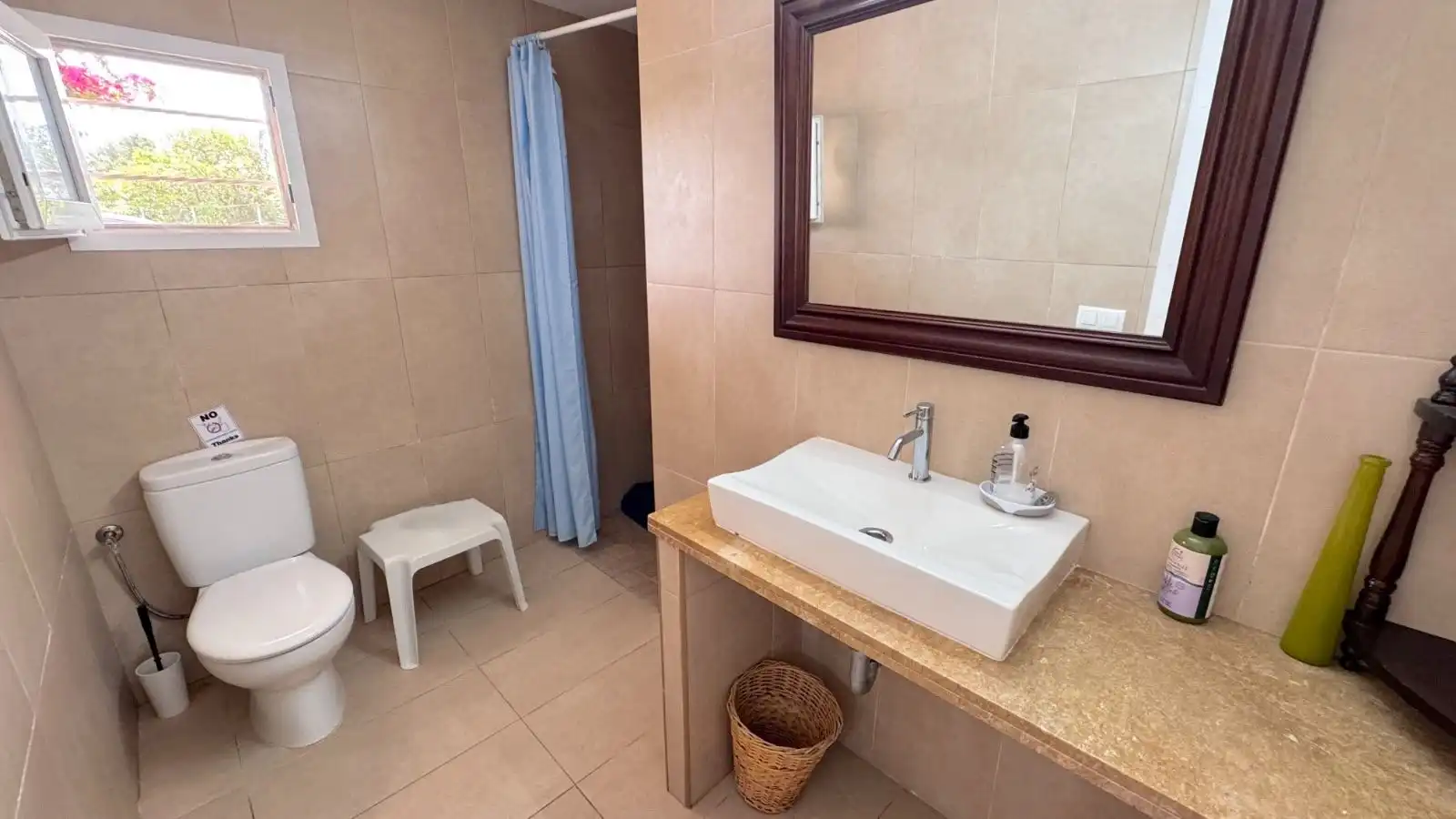 Baño de Finca rústica en venta en Pollença con Calefacción, Jardín privado y Terraza