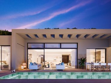 Chalet con piscina en venta en Benahavís pueblo
