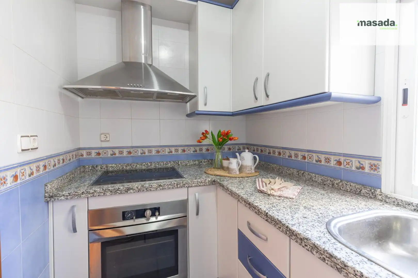Cocina de Piso en venta en Granada con Terraza y Amueblado