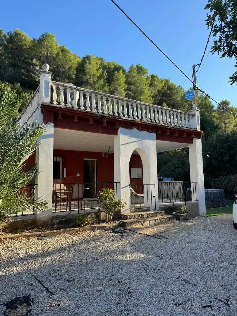 Vista exterior de Casa o chalet en venta en Vilallonga / Villalonga con Aire acondicionado, Jardín privado y Terraza