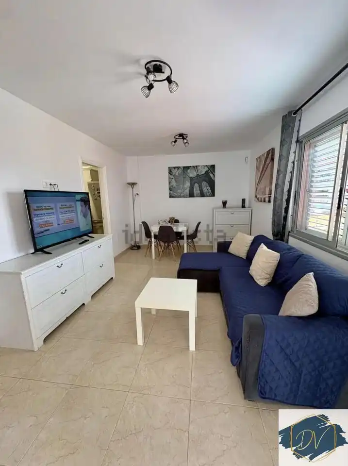 Living room of Flat for rent in Candelaria  with Air Conditioner, Swimming Pool and Furnished