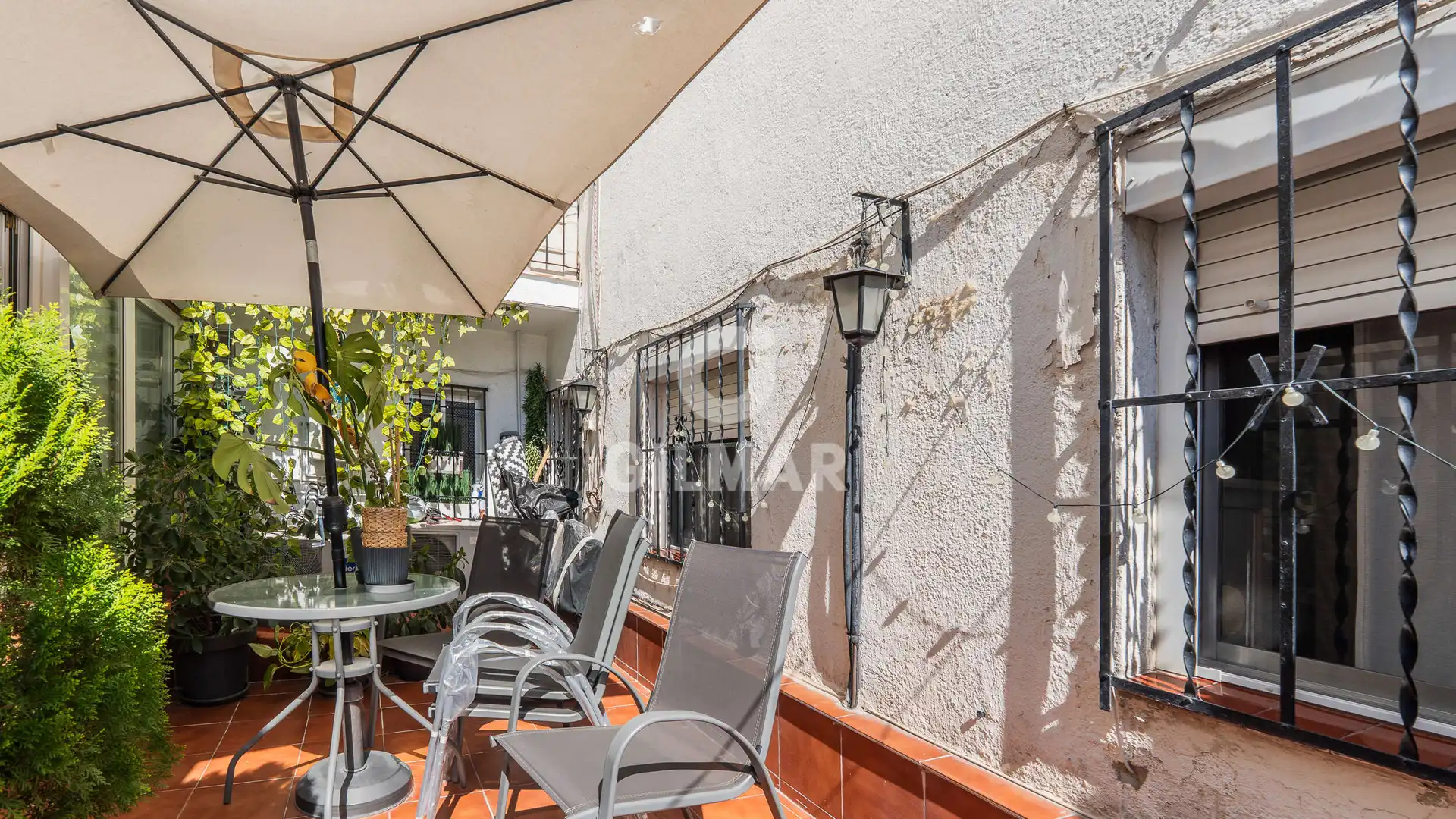 Terrace of Flat for sale in  Madrid Capital  with Heating