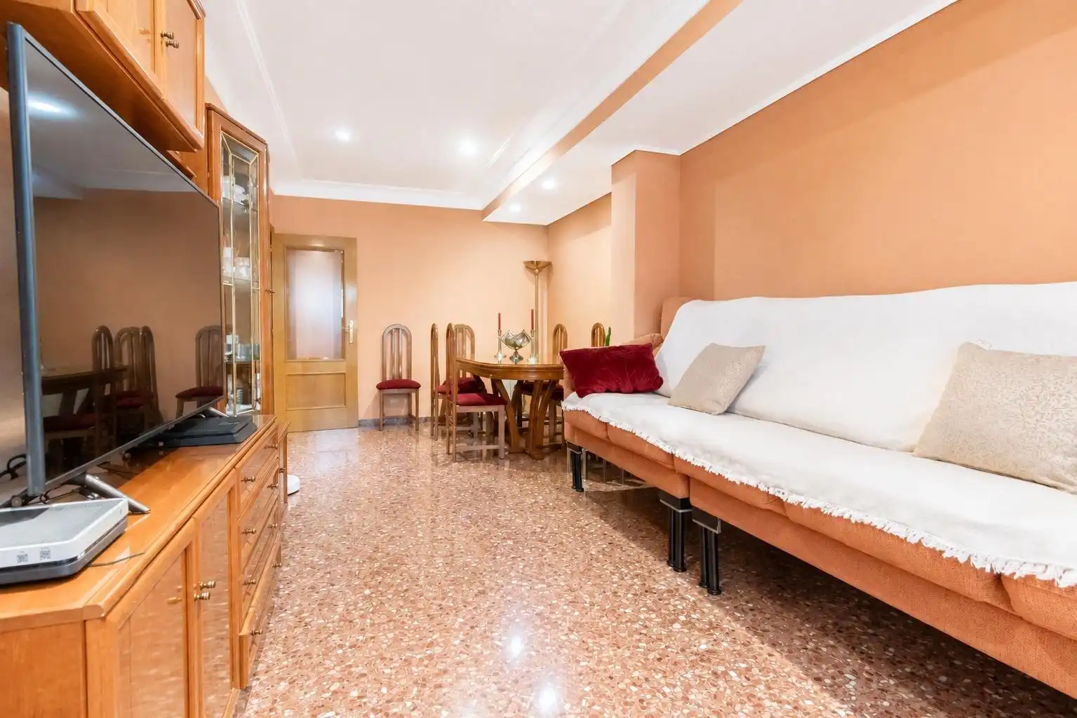 Living room of Duplexes for sale in Puçol  with Air Conditioner, Storage room and Balcony