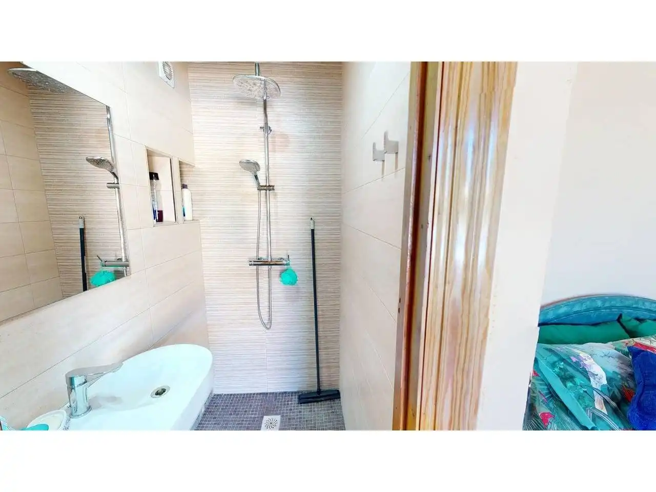 Baño de Casa o chalet en venta en Caravaca de la Cruz con Aire acondicionado, Calefacción y Jardín privado
