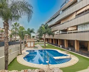 Swimming pool of Flat to rent in Torremolinos  with Air Conditioner, Terrace and Furnished