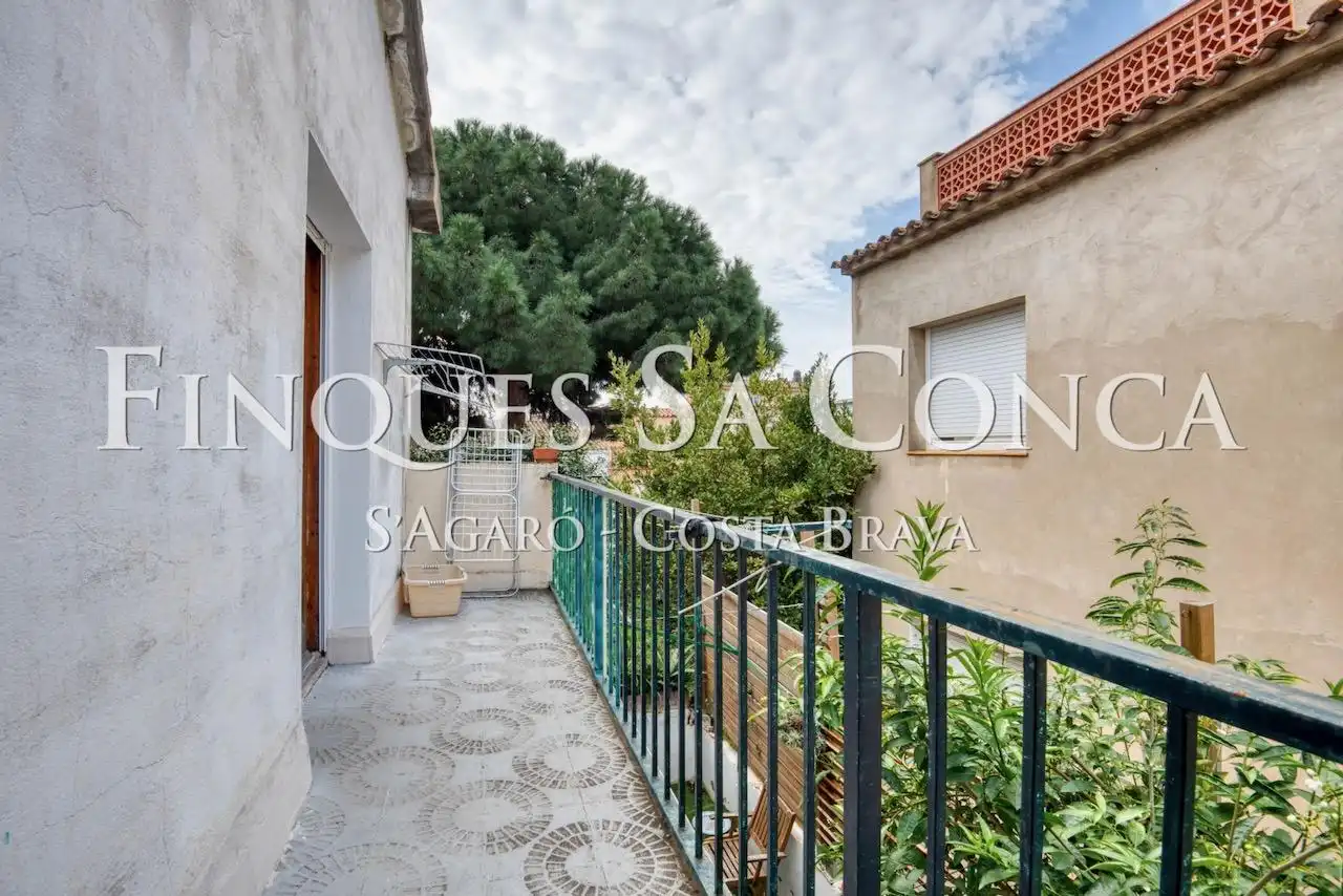 Terraza de Casa adosada en venta en Sant Feliu de Guíxols con Calefacción