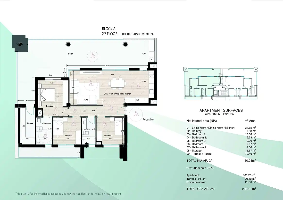 Appartement compact avec terrasse à vendre à Los Narejos - Punta Calera, imagen 20