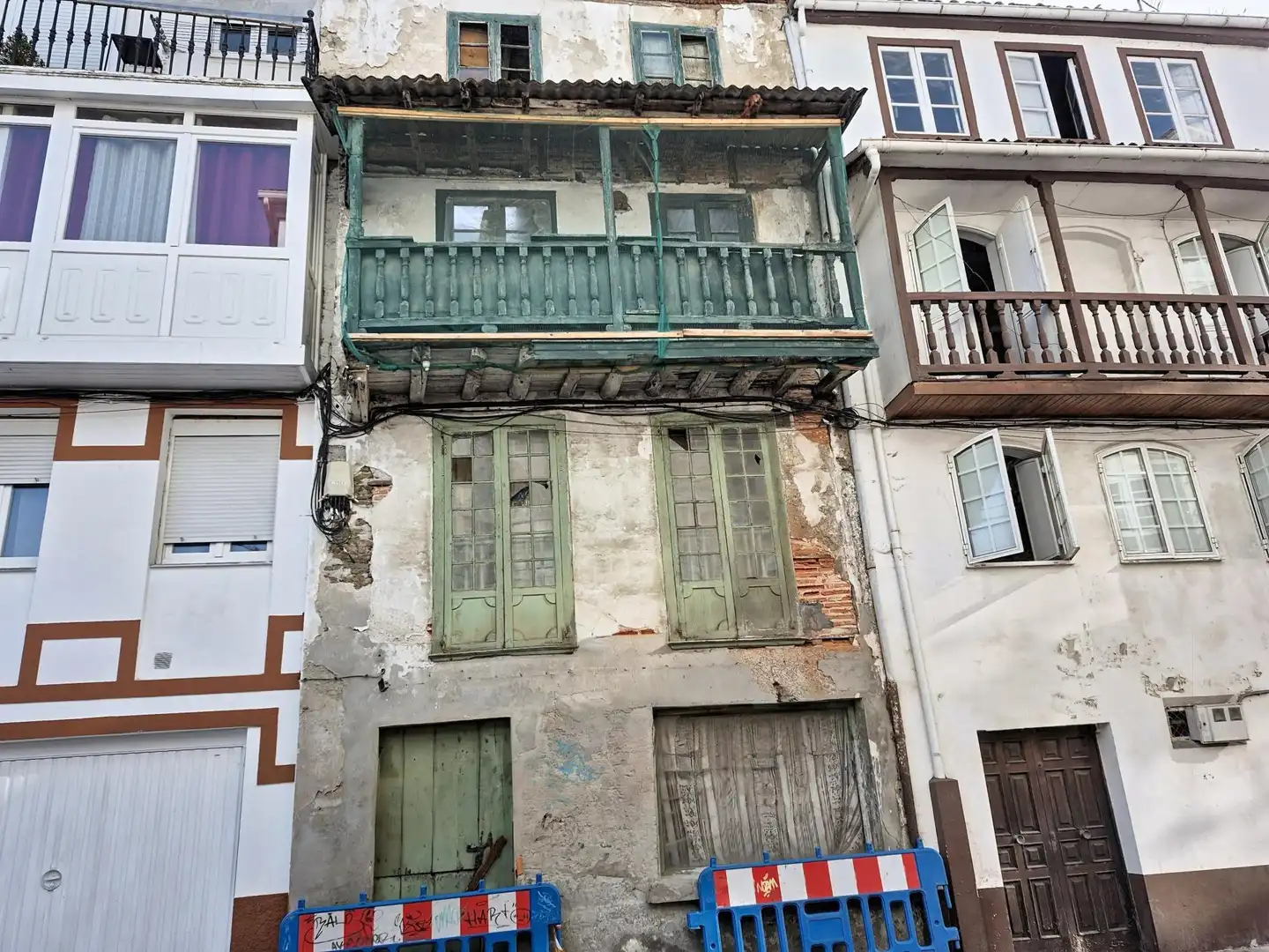Vista exterior de Casa adosada en venta en Betanzos