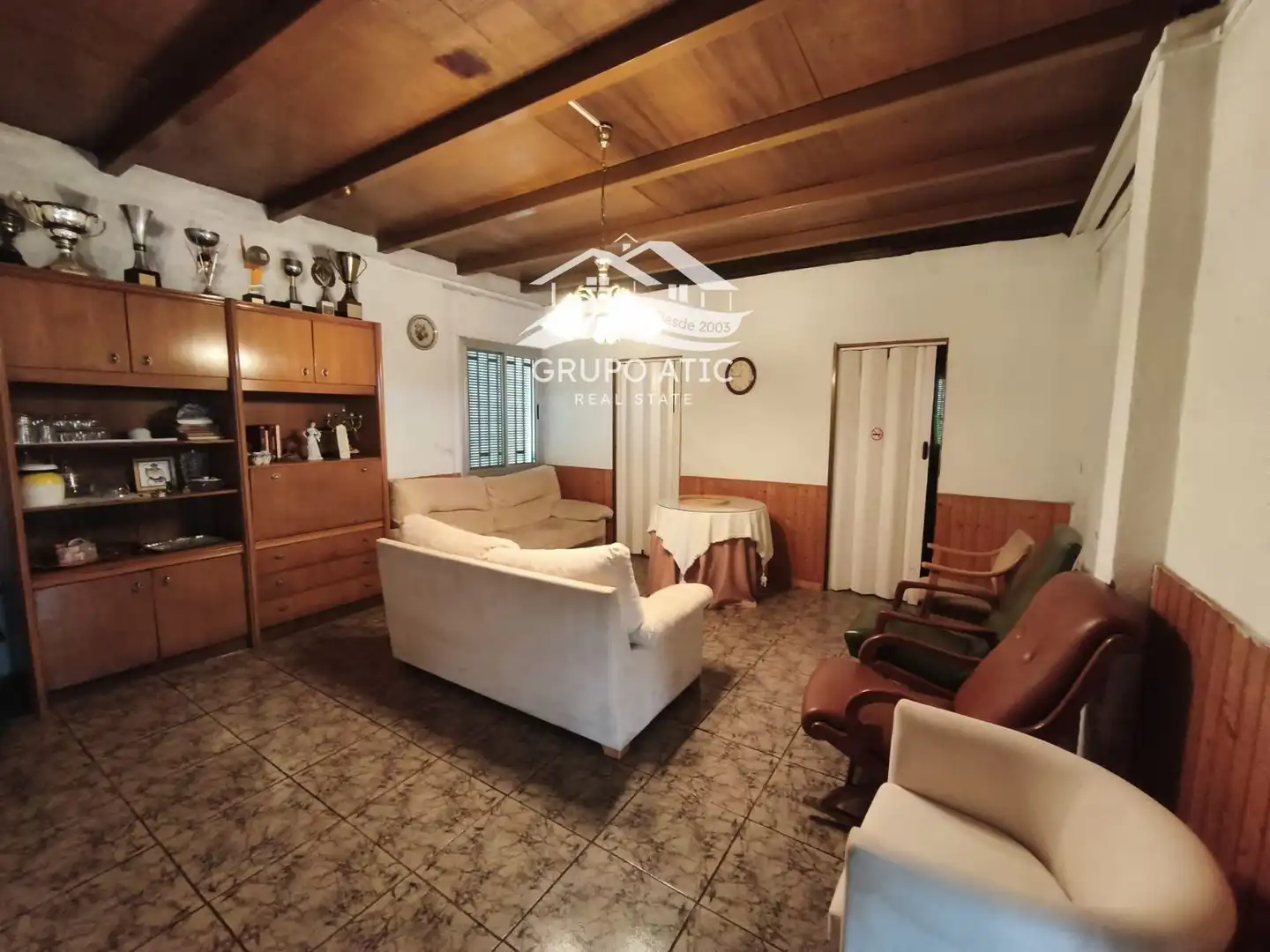 Living room of Houses for sale in Burriana / Borriana  with Terrace, Storage room and Furnished