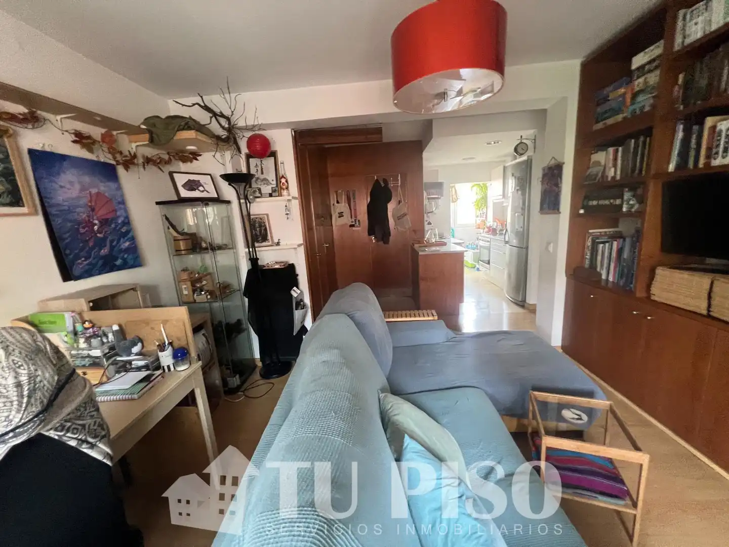 Sala de estar de Piso en venta en Madrid con Calefacción, Terraza y Amueblado