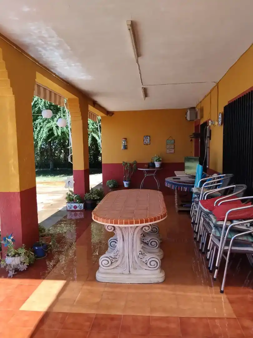 Terrassa de Casa o xalet en venda en Membrilla amb Aire condicionat, Jardí privat i Parquet
