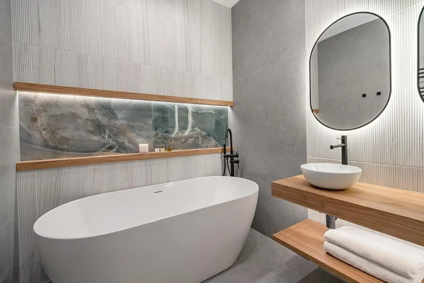 Badezimmer von Wohnung zum Verkauf in Madrid mit Klimaanlage und Heizung