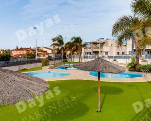 Exterior view of Single-family semi-detached for sale in Torrevieja  with Air Conditioner, Heating and Balcony