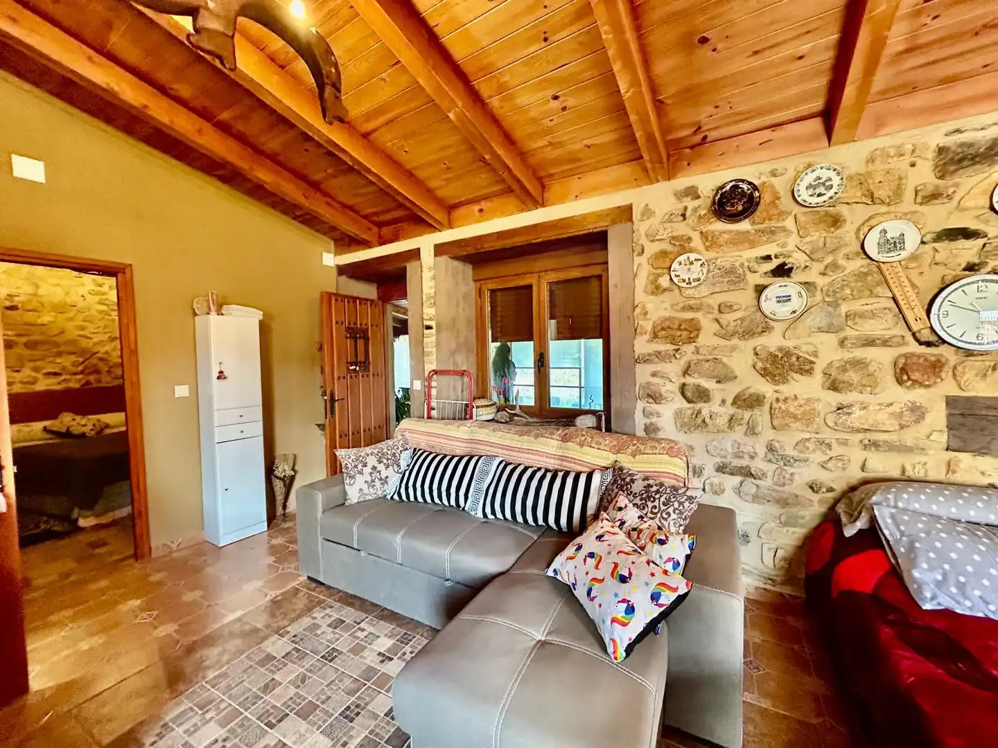 Sala d'estar de Casa o xalet en venda en Castrocontrigo amb Terrassa