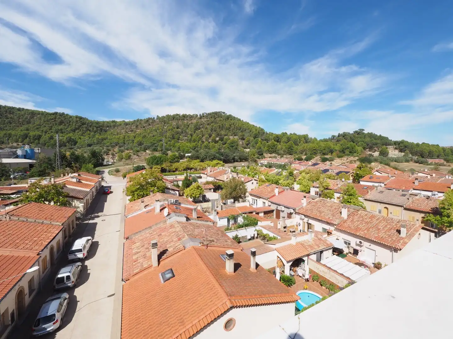 Vista exterior de Dúplex en venda en Manresa amb Parquet, Terrassa i Balcó