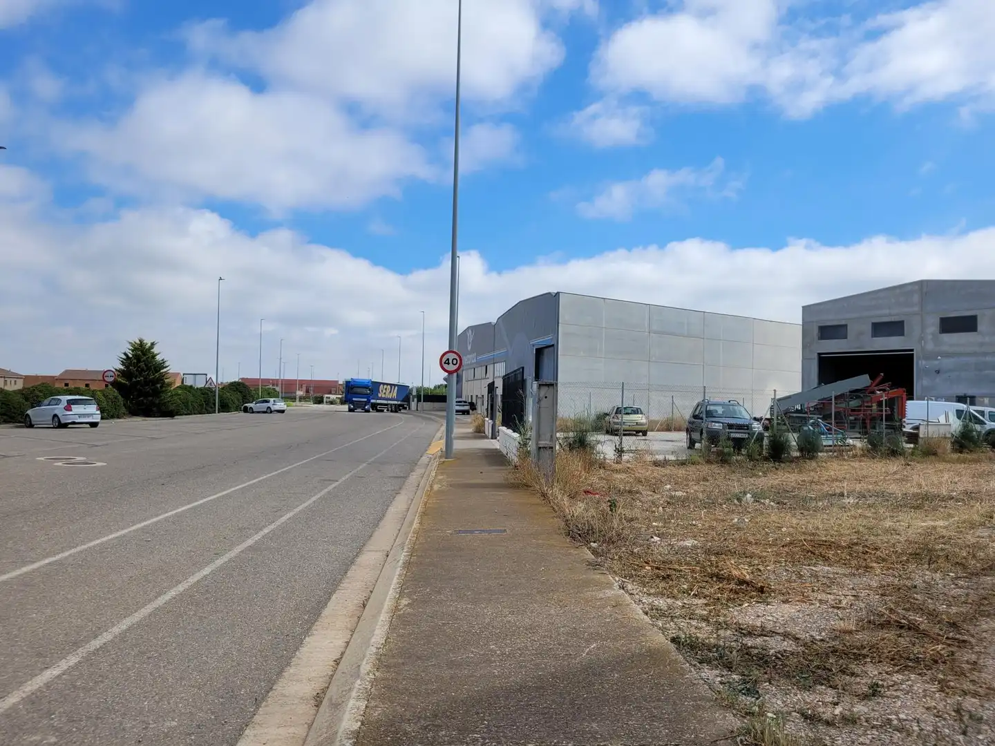 Vista exterior de Terreno industrial en venta en El Palau d'Anglesola