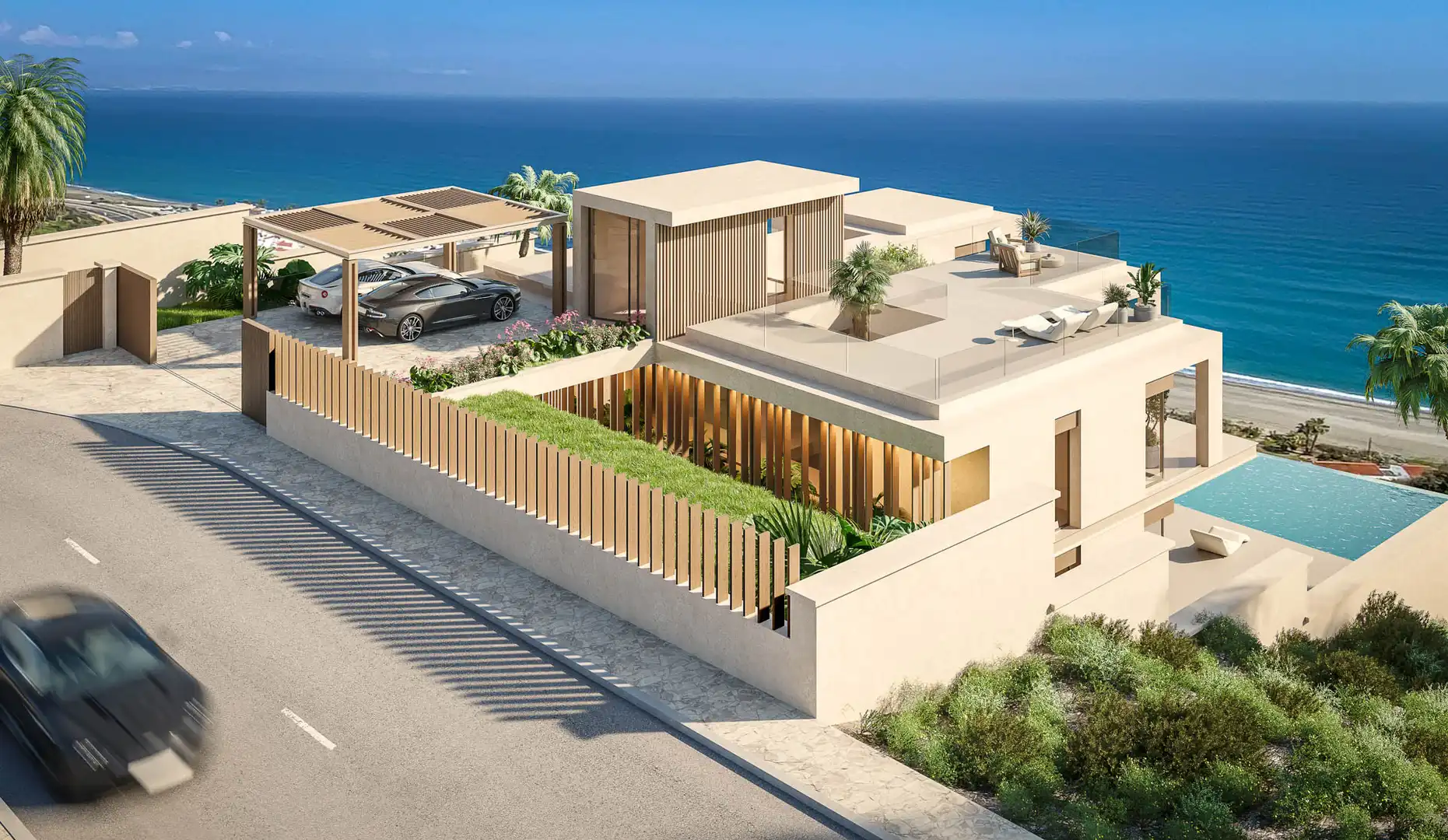 Maison avec piscine à vendre à Manilva Pueblo
