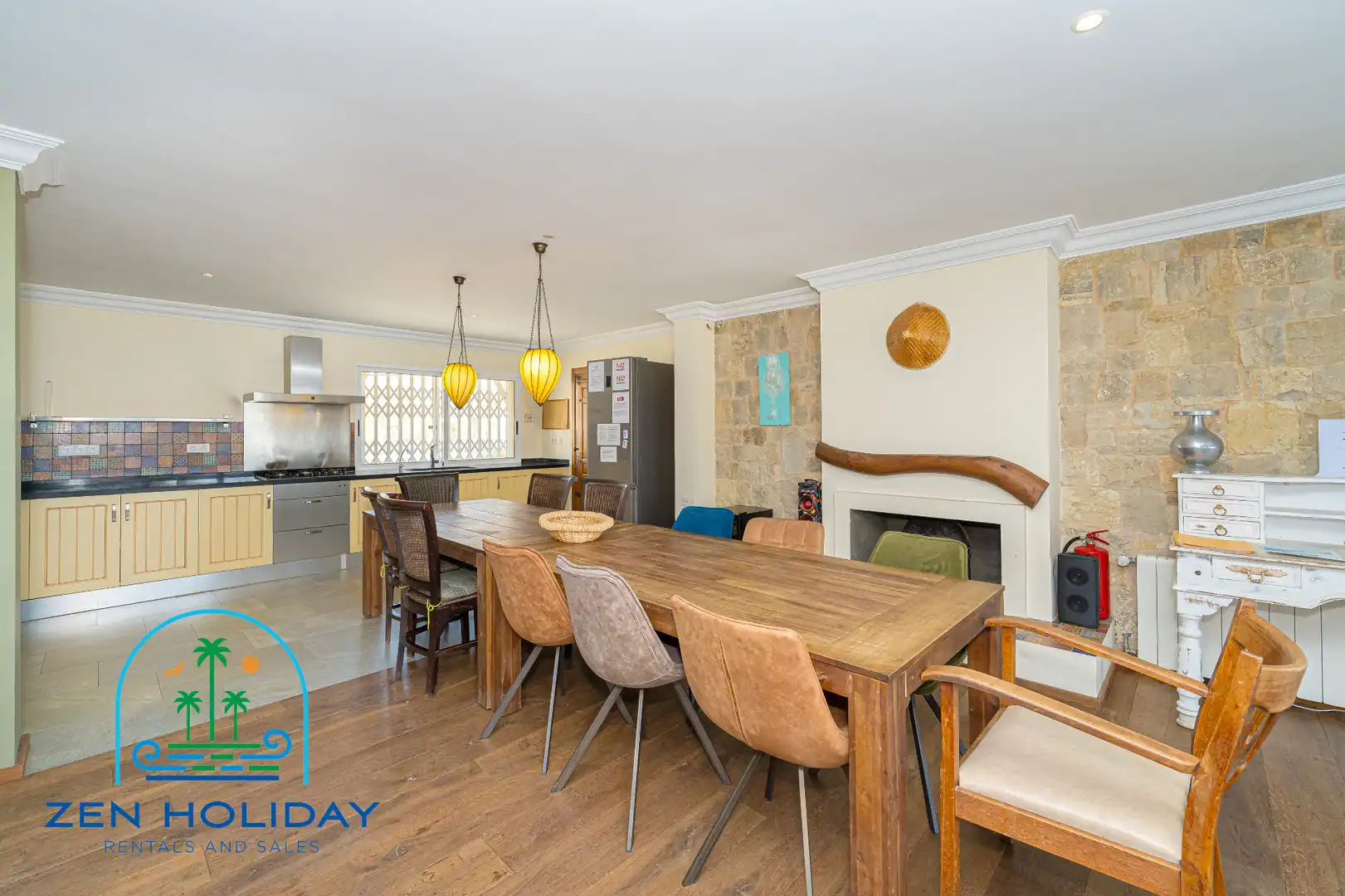 Comedor de Casa o chalet en venta en Villajoyosa / La Vila Joiosa con Aire acondicionado, Calefacción y Jardín privado