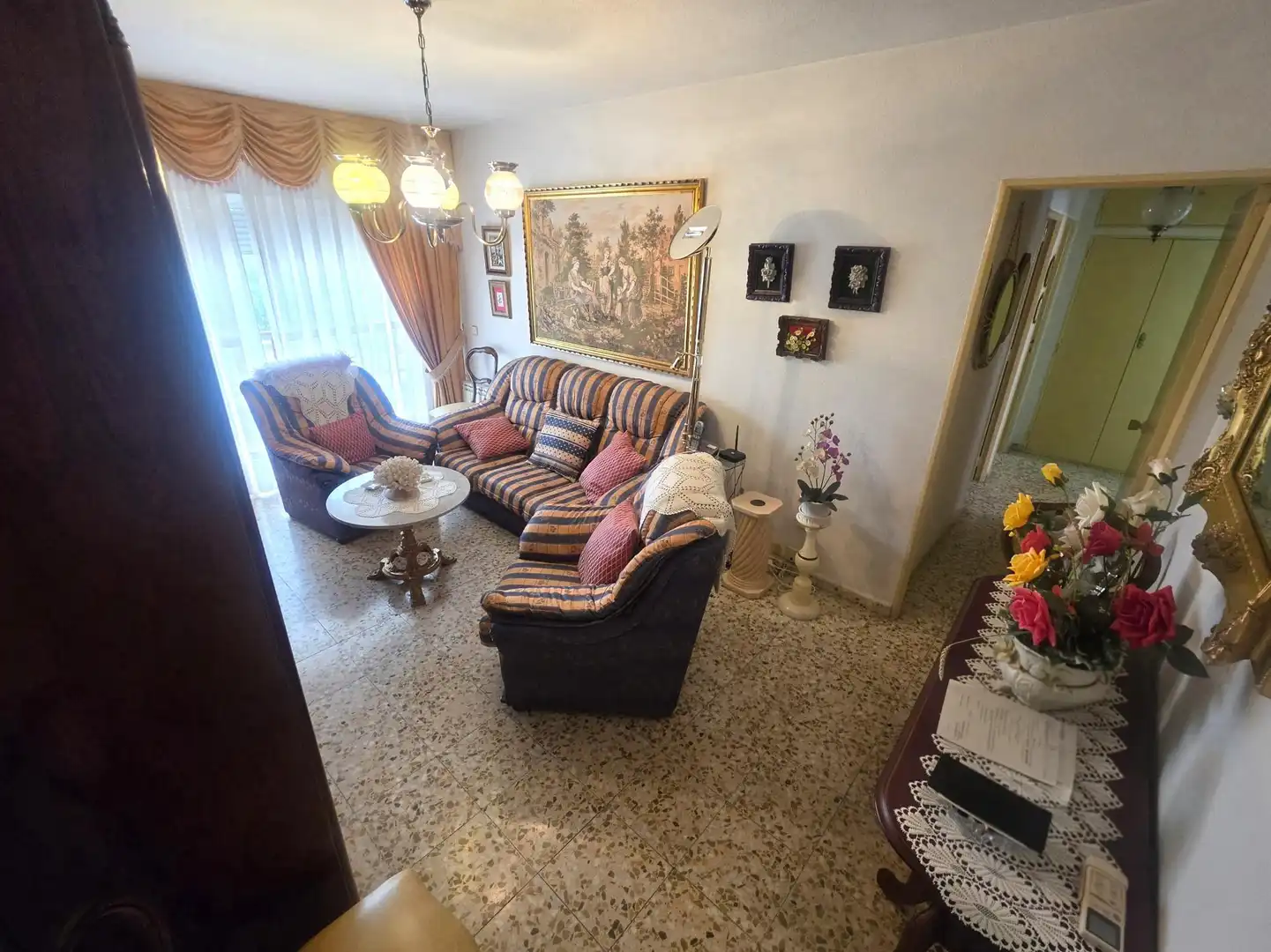 Sala d'estar de Pis en venda en Valdemoro amb Aire condicionat, Calefacció i Terrassa
