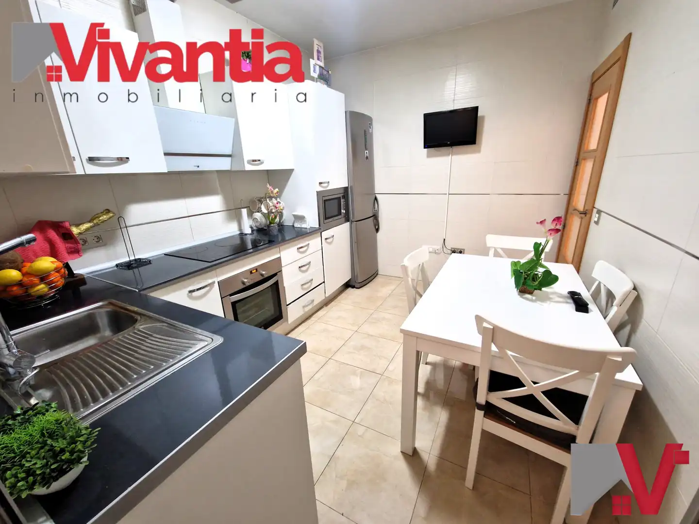 Cocina de Apartamento en venta en Lorca