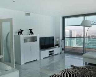 Living room of Flat for sale in  Barcelona Capital  with Air Conditioner, Heating and Private garden