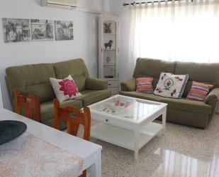 Sala d'estar de Pis de lloguer en Málaga Capital amb Aire condicionat, Calefacció i Moblat