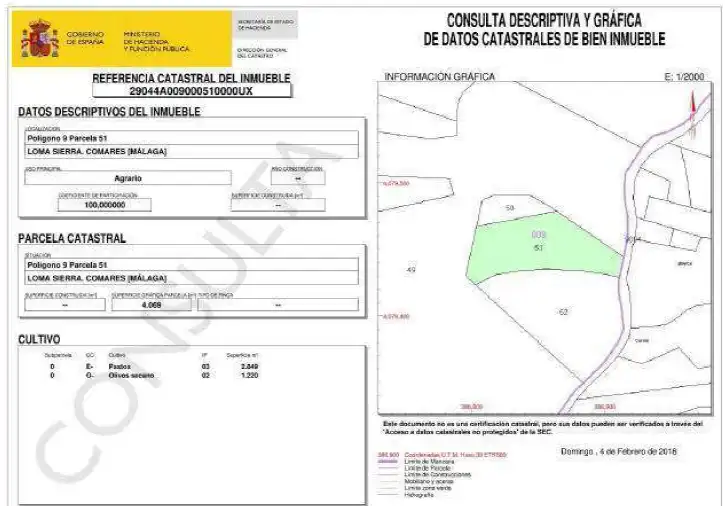 Finca rústica en venta en Periana