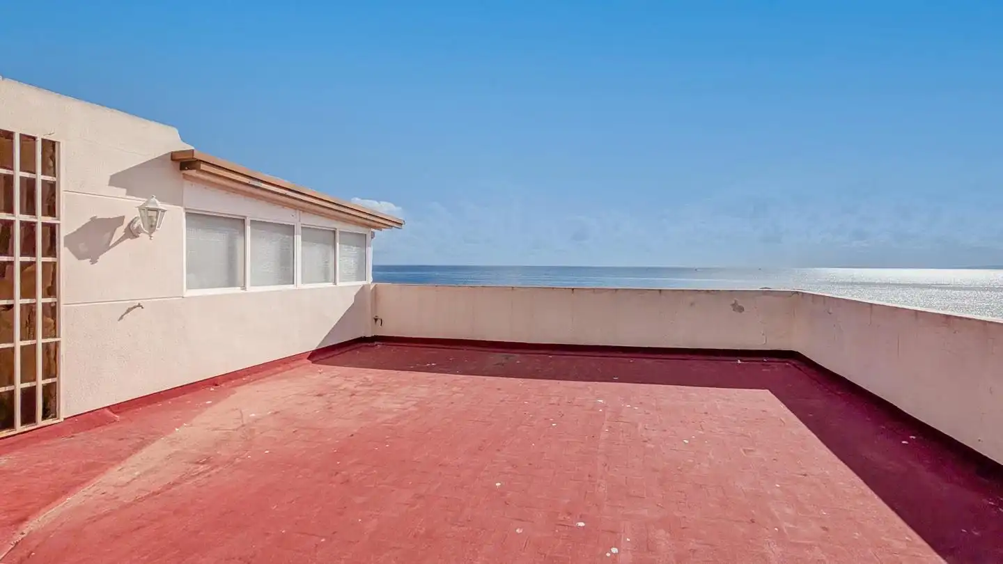 Terrasse von Wohnung zum Verkauf in Santa Pola mit Klimaanlage und Terrasse