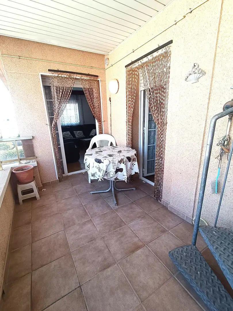 Terrasse von Dachboden zum Verkauf in Calafell mit Klimaanlage, Heizung und Terrasse