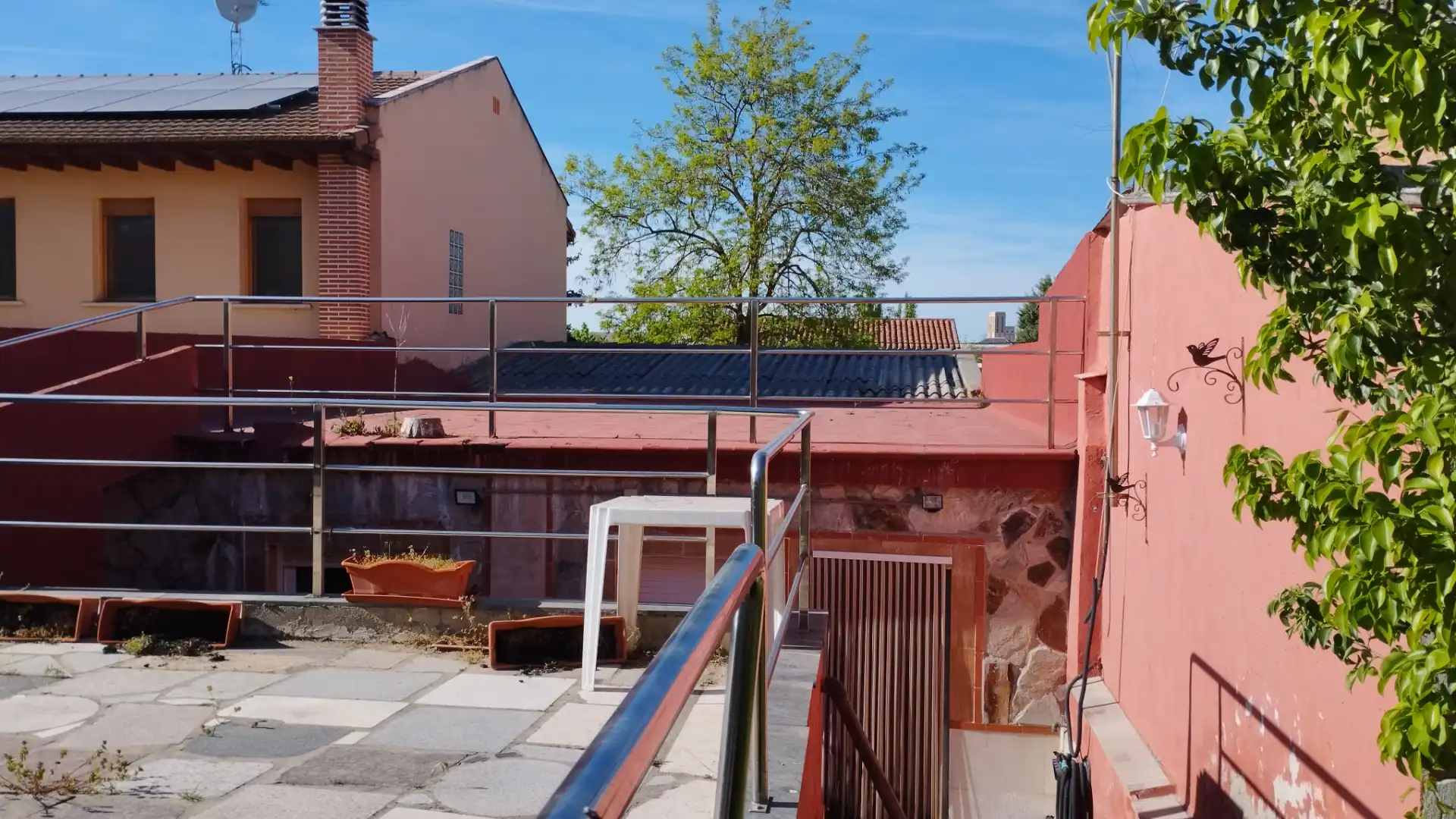 Terrassa de Casa o xalet en venda en Medina del Campo amb Calefacció, Jardí privat i Terrassa