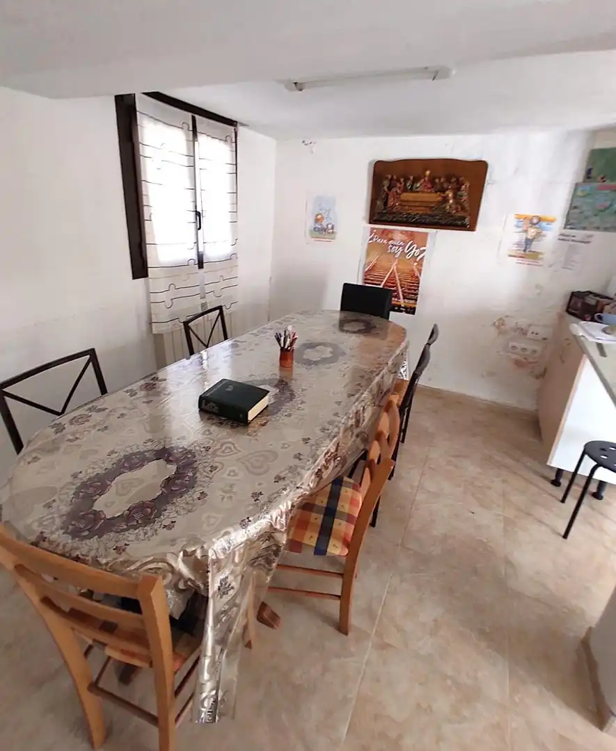 Menjador de Casa o xalet en venda en Monflorite-Lascasas