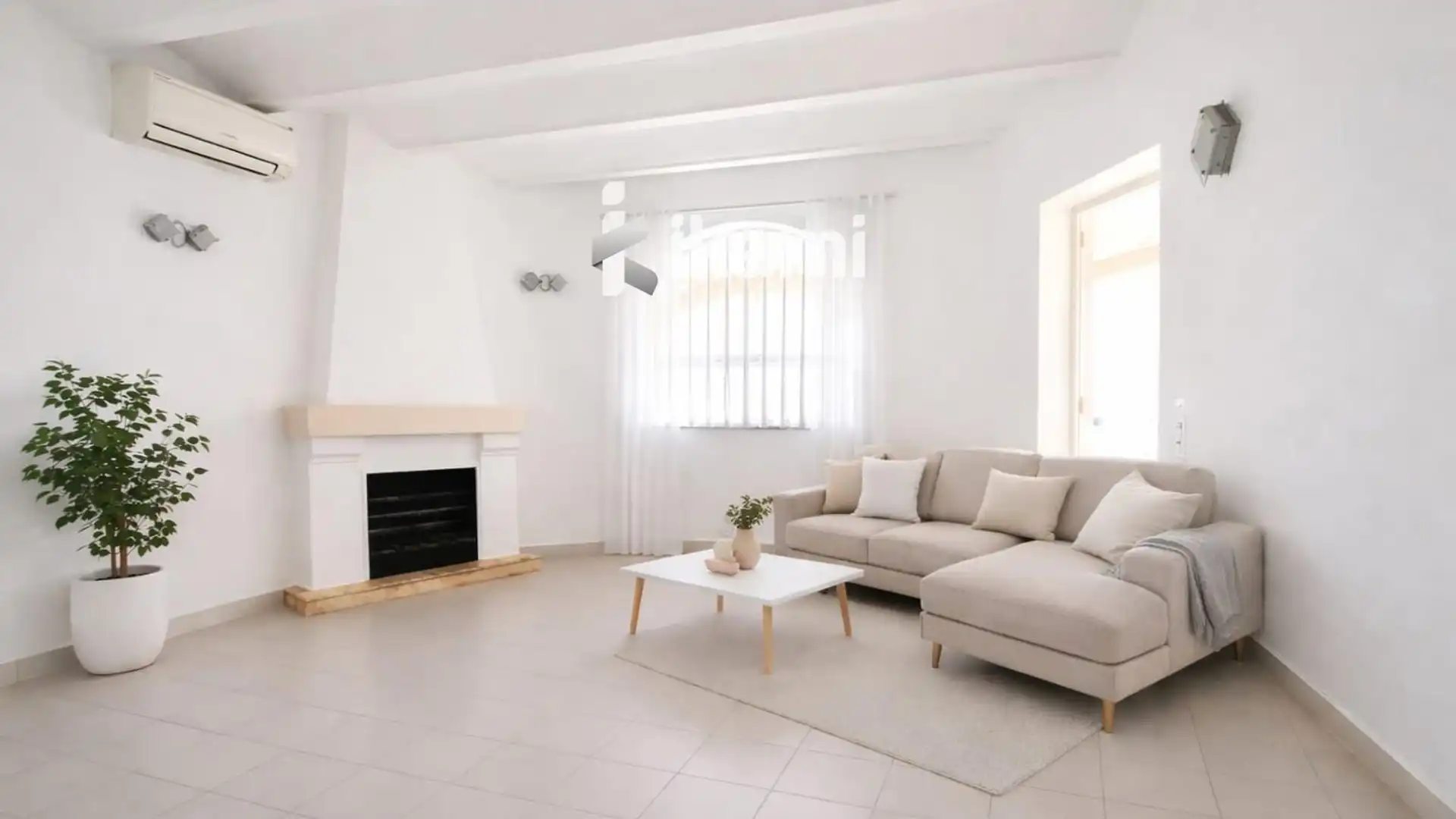 Living room of Flat for sale in Dénia  with Air Conditioner, Heating and Terrace