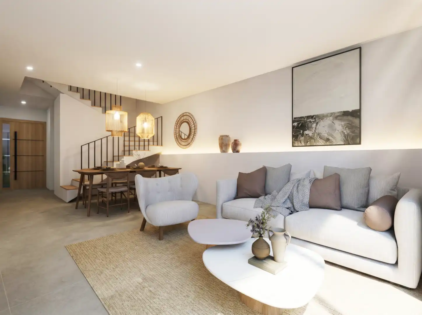 Sala d'estar de Casa o xalet en venda en  Palma de Mallorca amb Aire condicionat, Calefacció i Terrassa