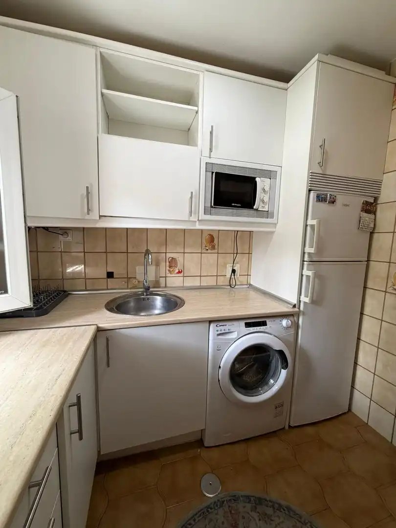 Cocina de Piso de alquiler en Madrid con Aire acondicionado, Calefacción y Parquet