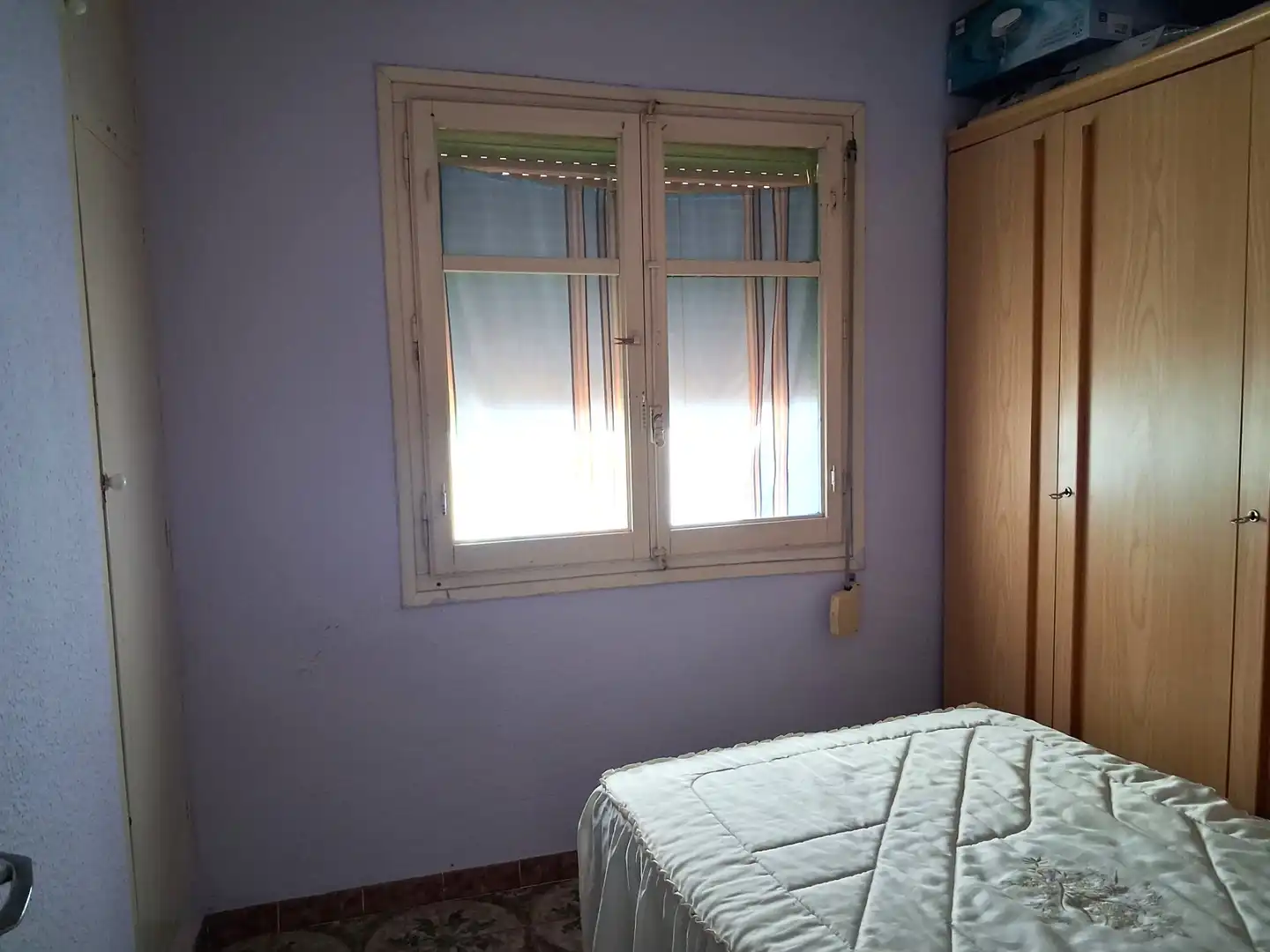 Bedroom of Flat for sale in Zaragoza  with Heating, Terrace and Furnished