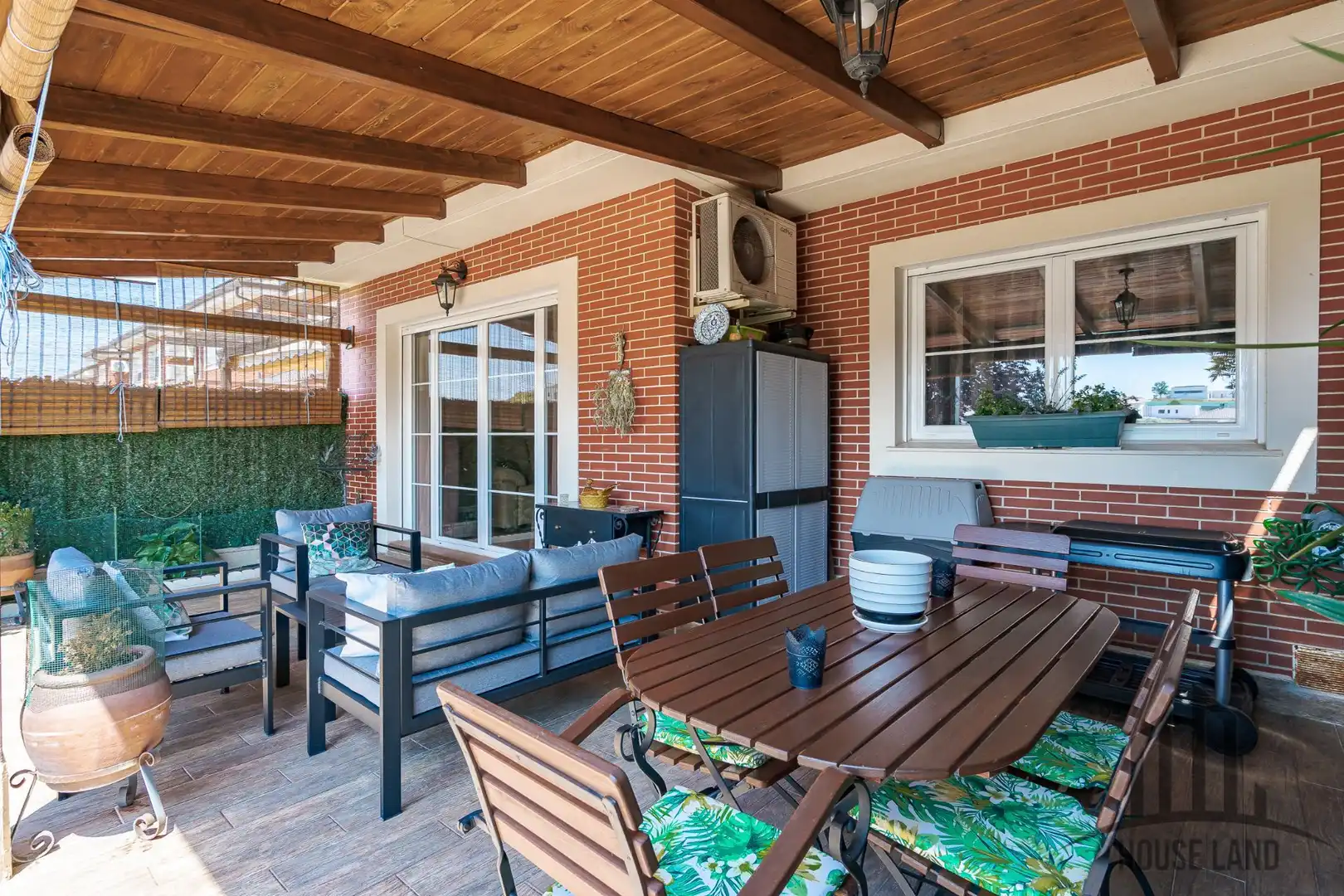 Terraza de Casa adosada en venta en El Casar con Aire acondicionado, Calefacción y Piscina comunitaria