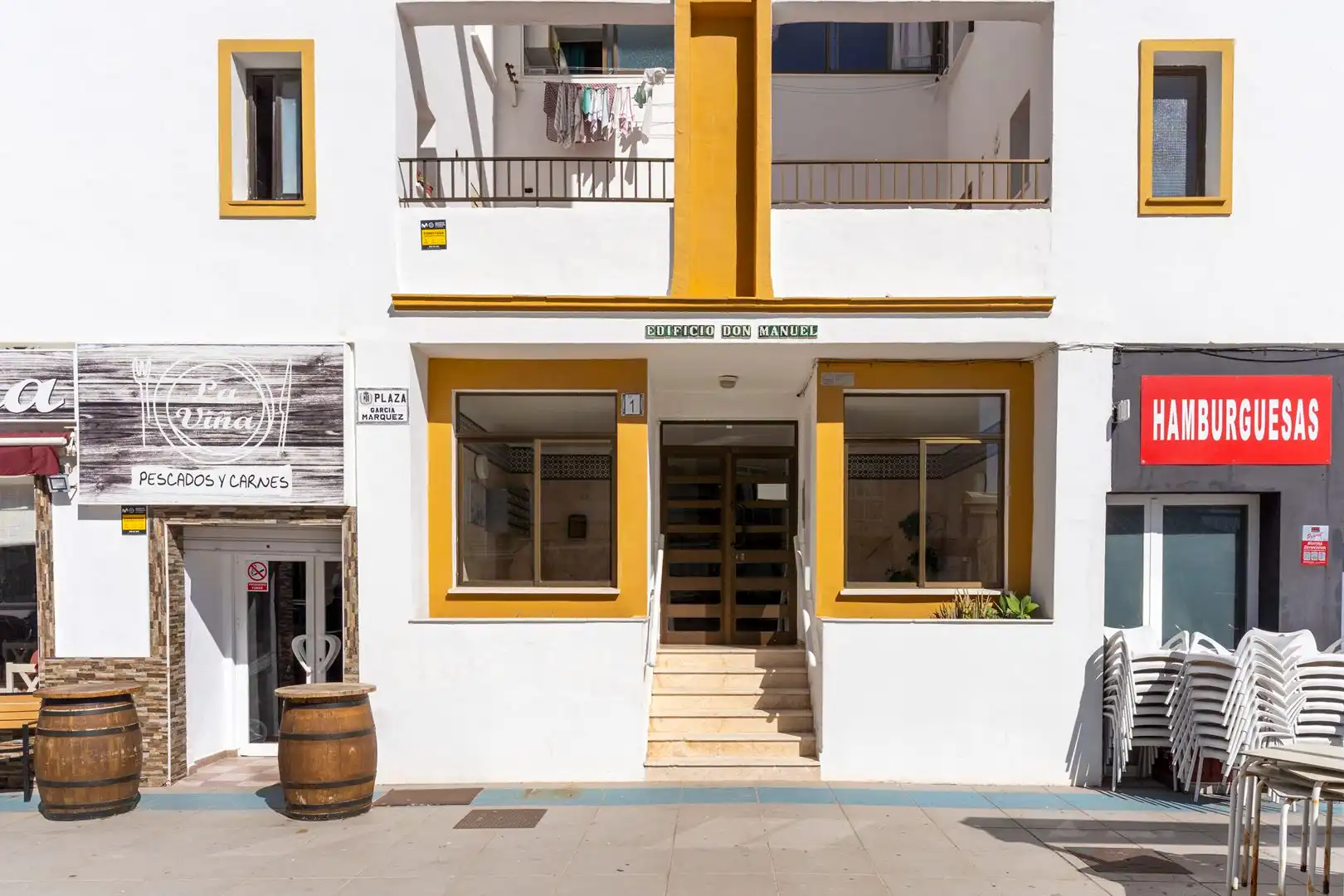 Vista exterior de Apartamento en venta en Manilva con Terraza