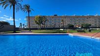 Swimming pool of Flat for sale in Cubelles  with Air Conditioner, Terrace and Balcony