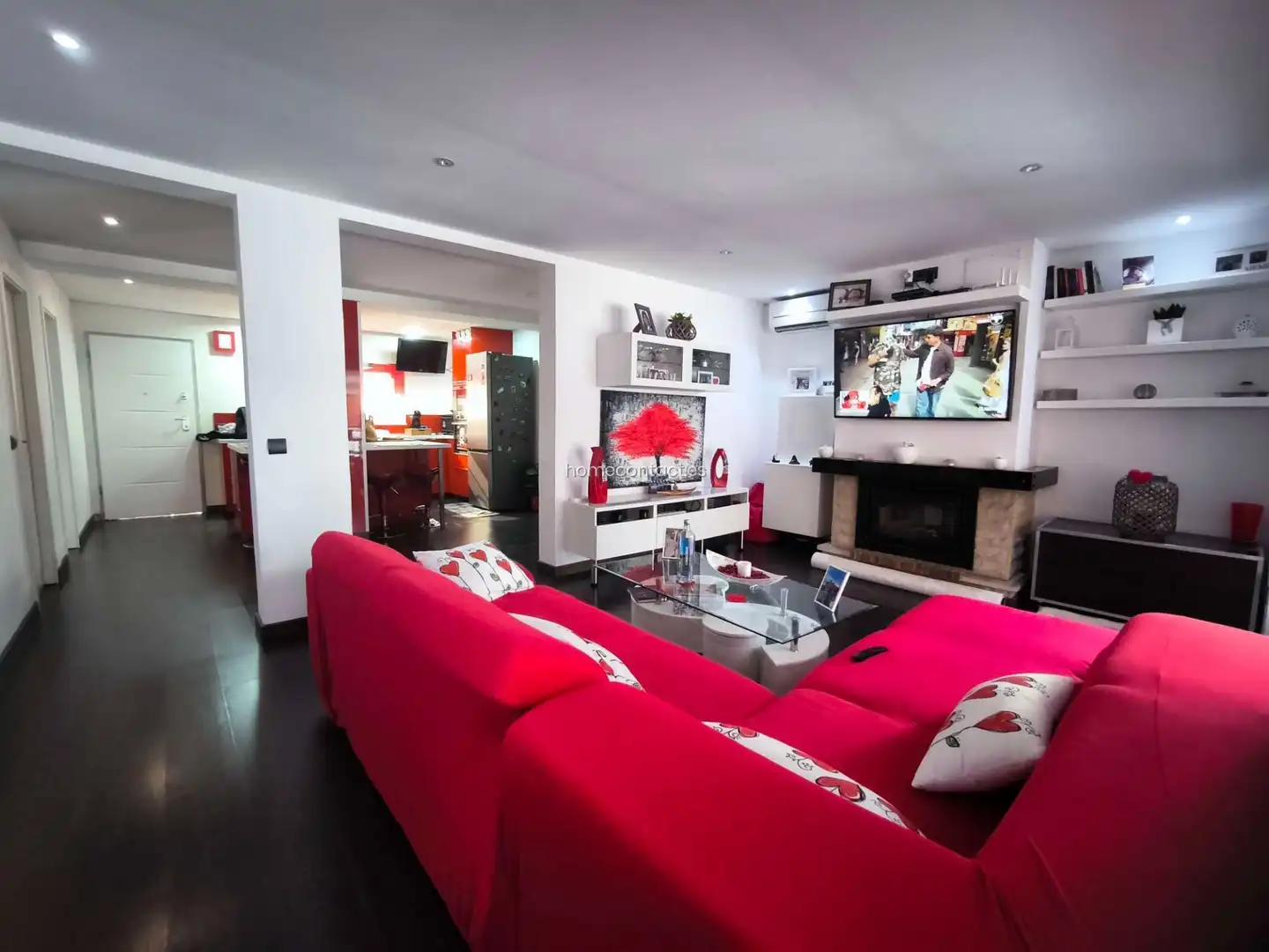Living room of Houses for sale in La Nucia  with Air Conditioner and Community pool