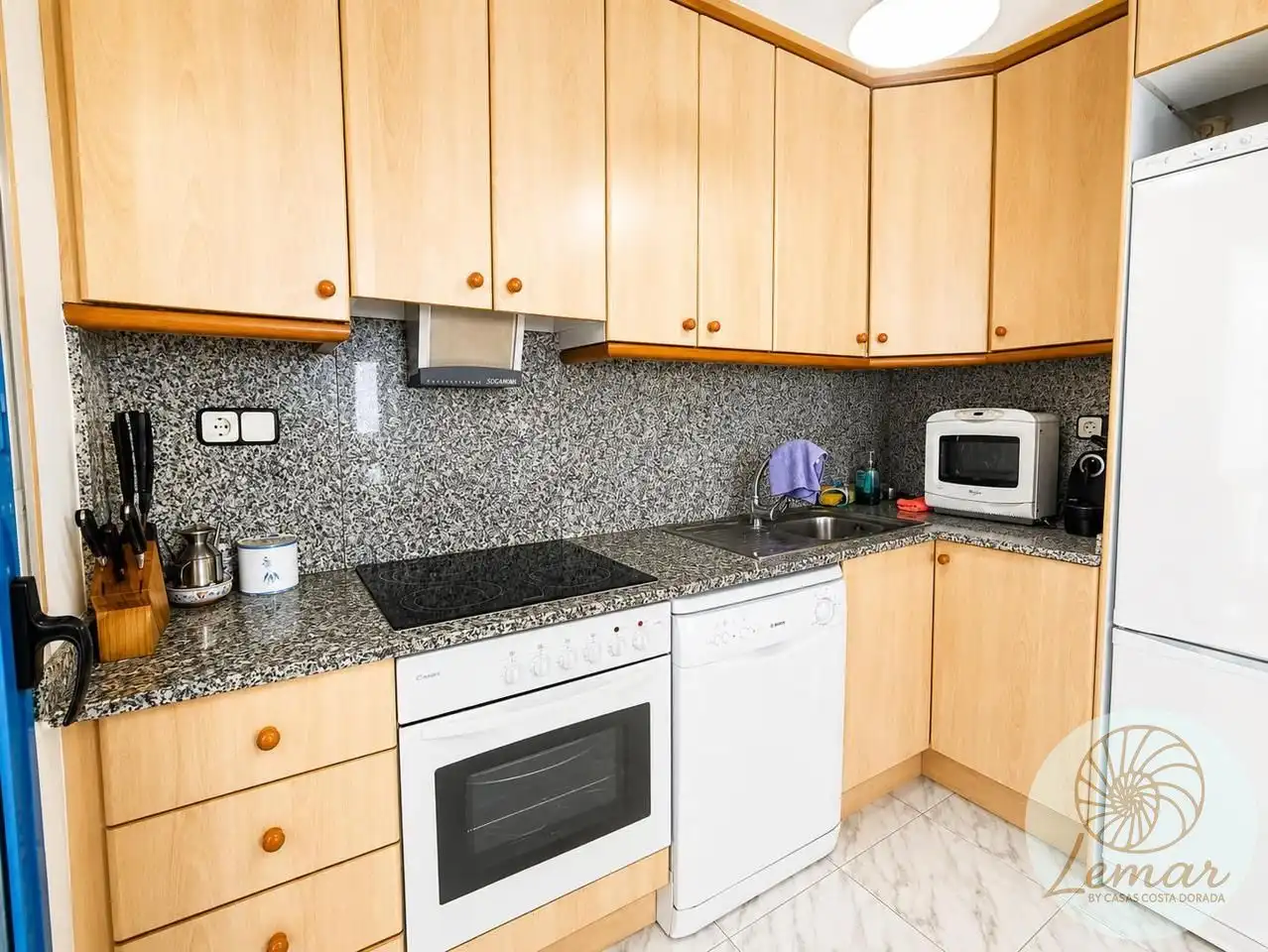 Cocina de Piso en venta en L'Ametlla de Mar  con Aire acondicionado, Terraza y Balcón