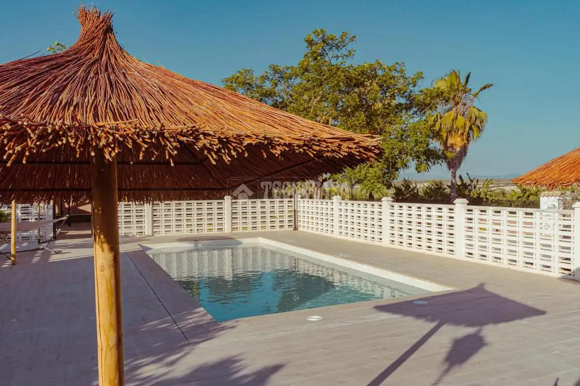 Swimming pool of Country homes for sale in Puente Genil  with Air Conditioner, Heating and Furnished