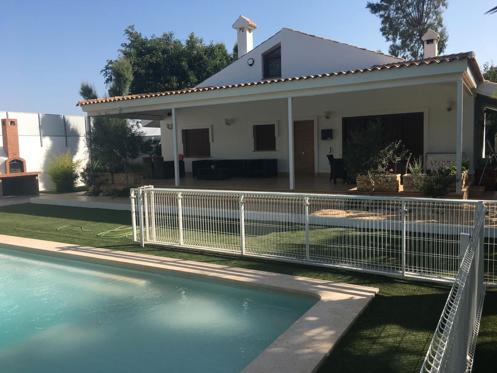 Swimming pool of Country house to rent in Torre-Pacheco  with Furnished