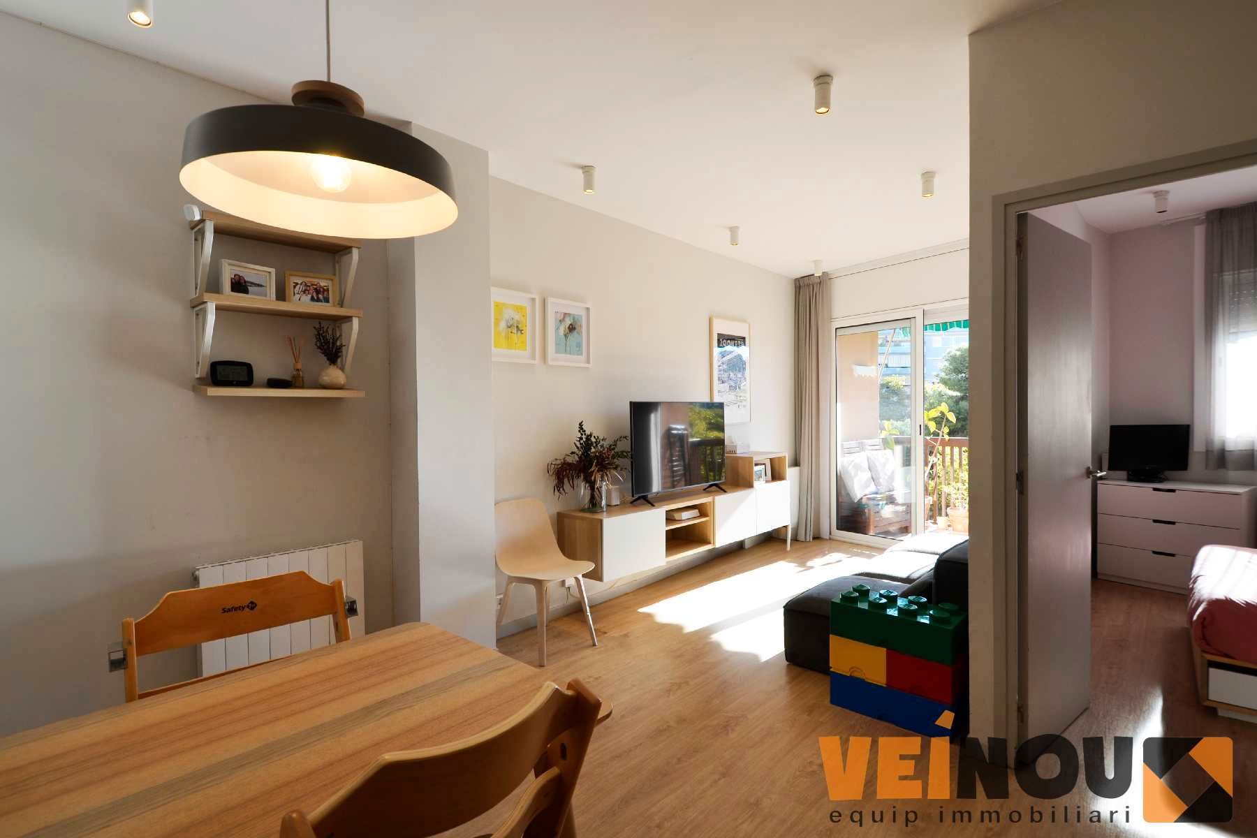 Sala de estar de Piso en venta en  Barcelona Capital con Aire acondicionado, Calefacción y Parquet