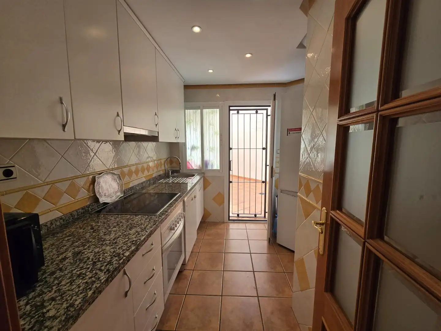 Cocina de Casa adosada en venta en Marbella con Amueblado