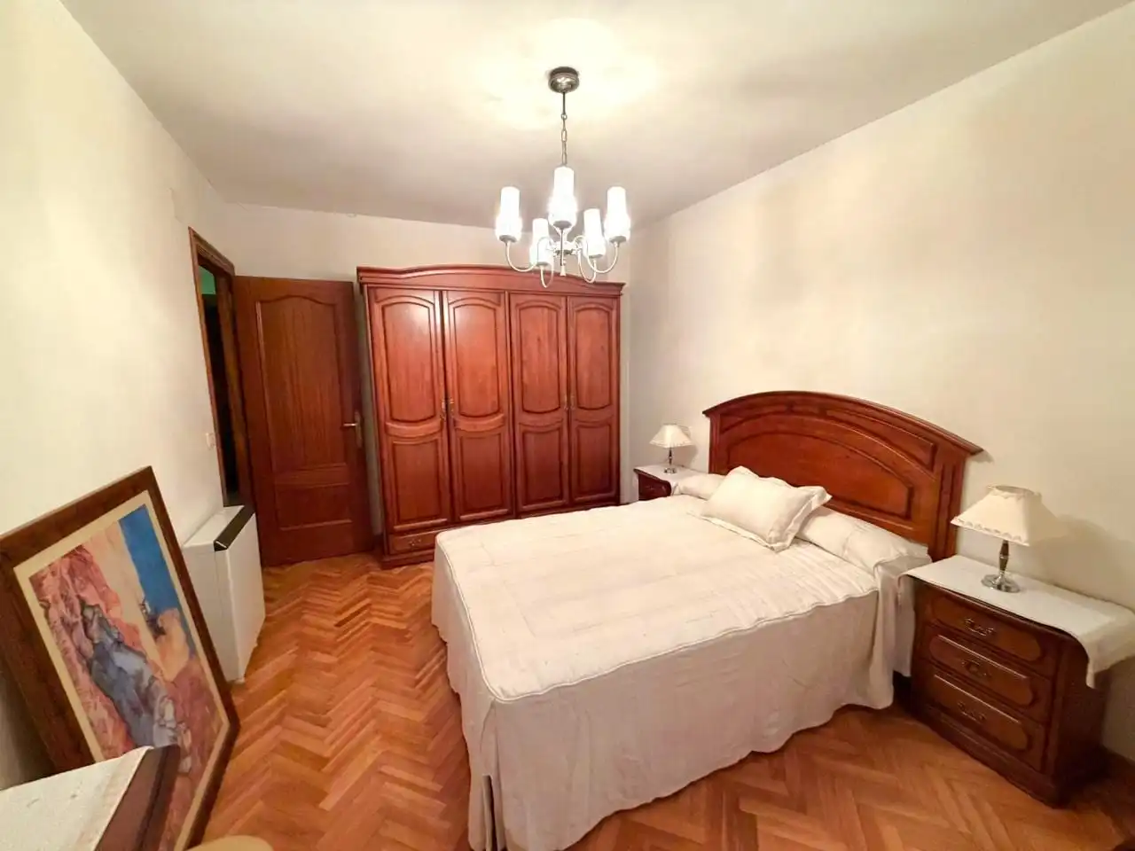 Dormitori de Casa o xalet en venda en Villarejo de Órbigo amb Calefacció, Parquet i Terrassa