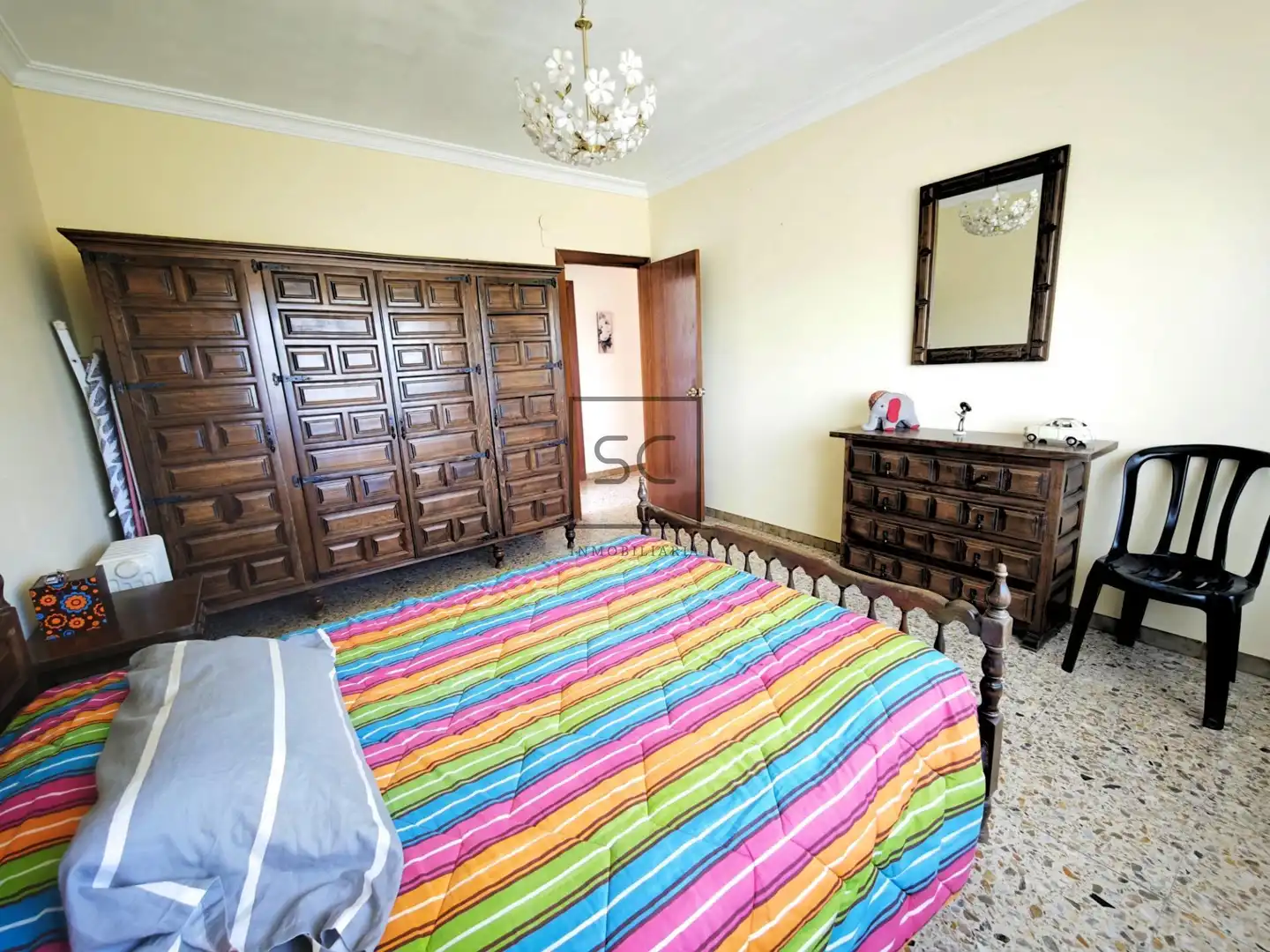 Habitación de Casa o chalet en venta en Narón con Jardín privado, Trastero y Amueblado