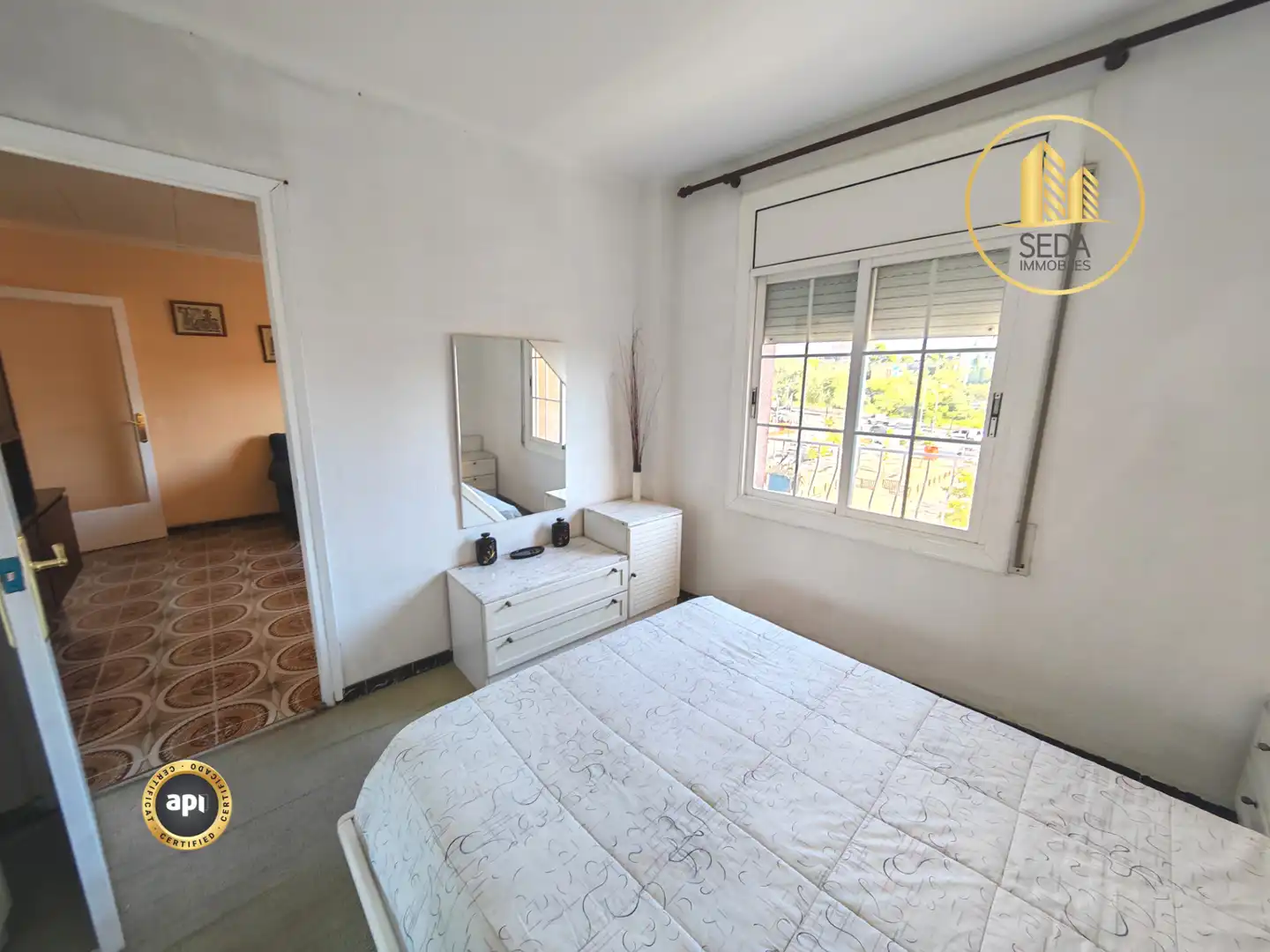 Bedroom of Flat for sale in Terrassa